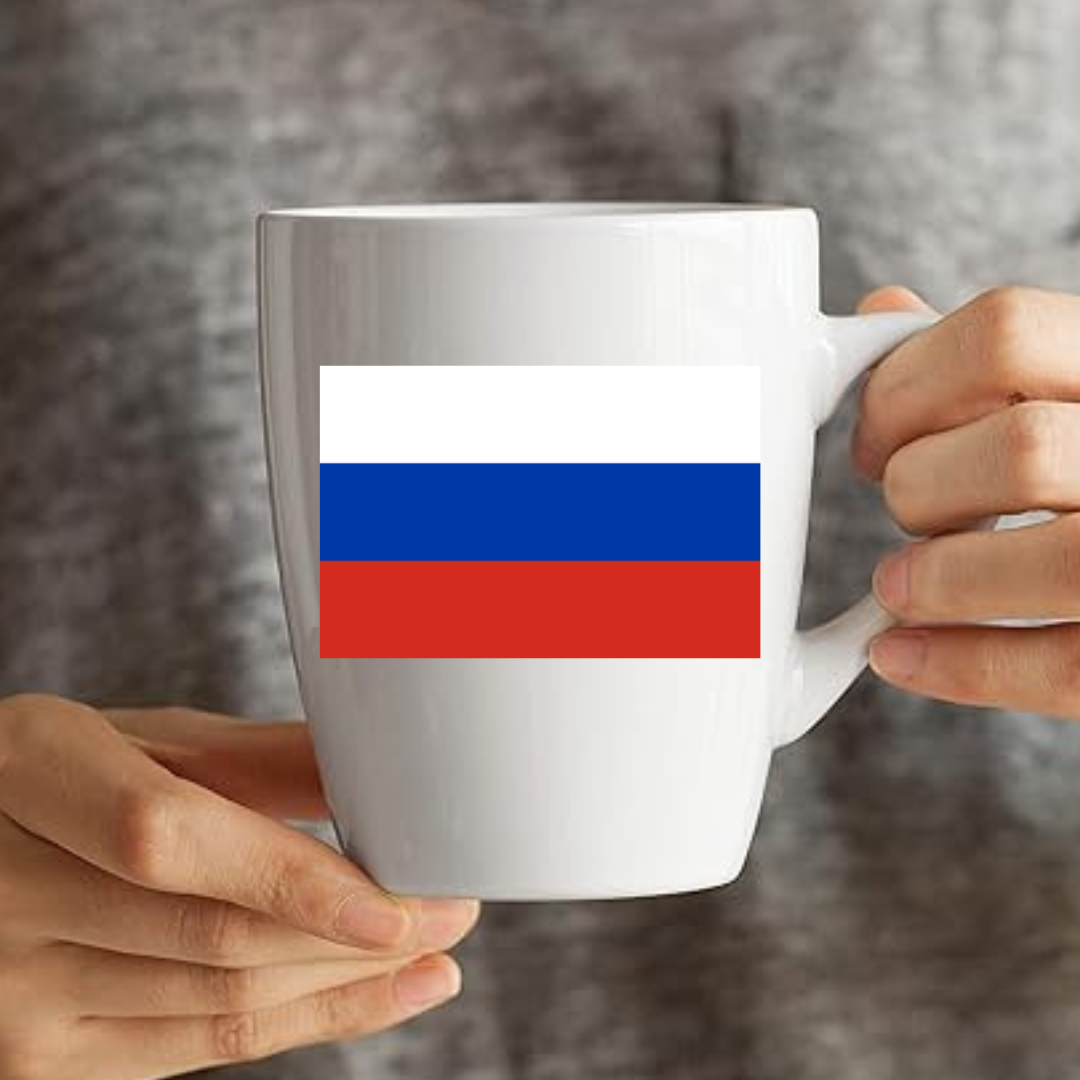 Russia Flag - Coffee Mug