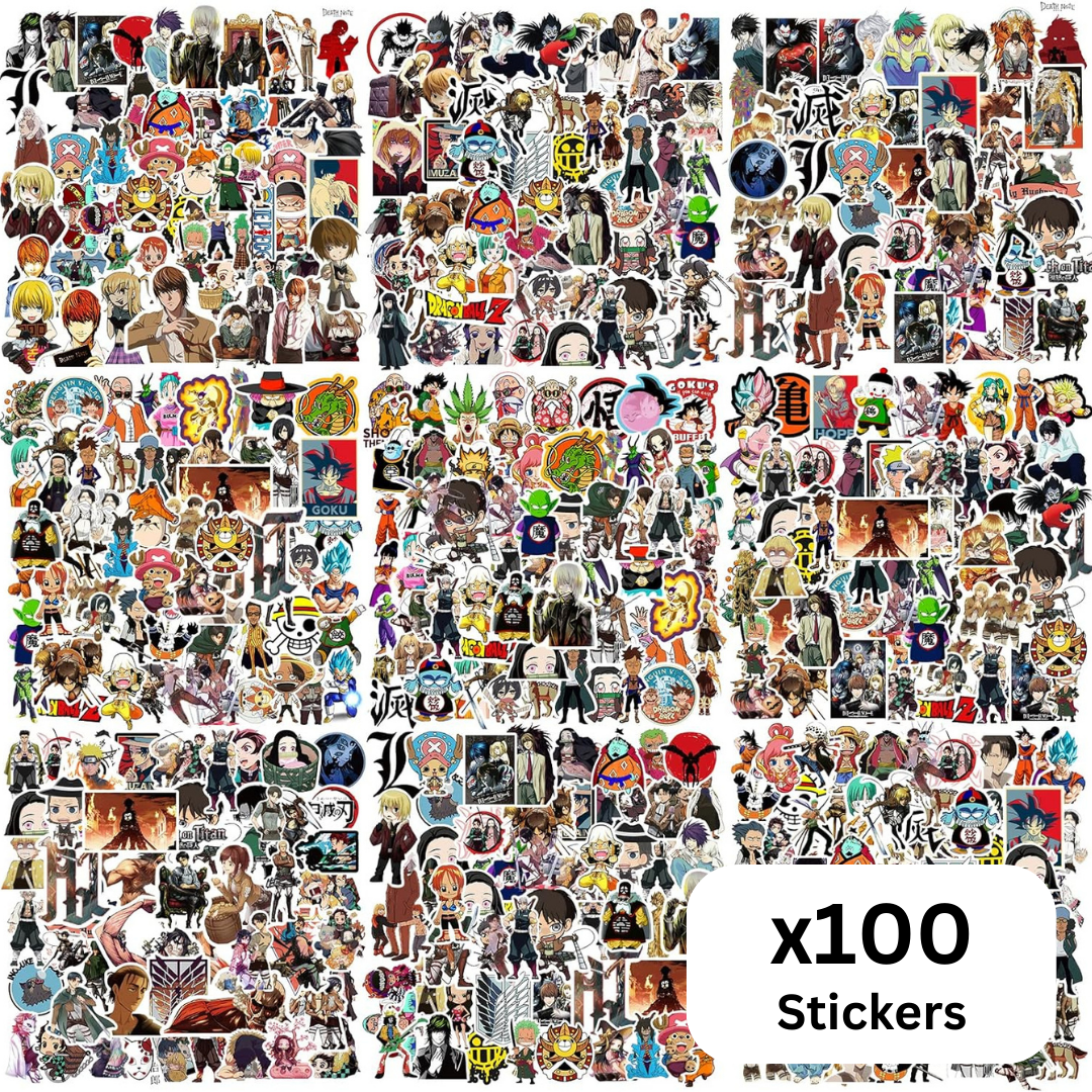 100 Pieces Random Sticker Pack